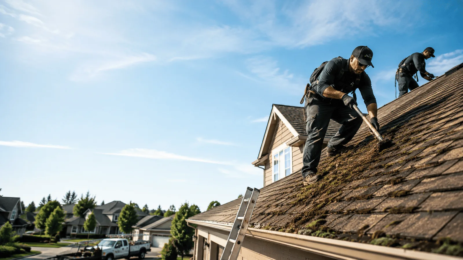 Roof Moss Removal in Tokio, TX near me
